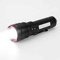 كشاف KJ-6828 LED قابل للشحن فائق السطوع ببطارية تد...