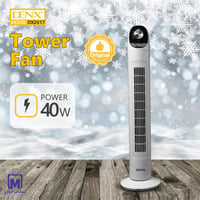 مروحة عمودية DENX DX2617 بزاوية دوران 80° و3 سرعات...