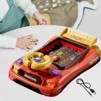 لعبة سباق السيارات للأطفال (لون احمر)