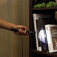 3 كشاف LED قابل لإعادة الشحن DENX DX2340 مع سطوع 3...