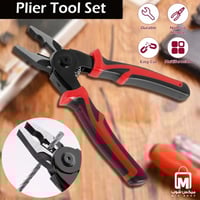 كماشة DENX DX3307 متعددة الاستخدامات 5×1 برؤوس قاب...