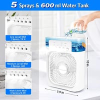 مكيف ومبرد هواء محمول للمنزل والمكتب