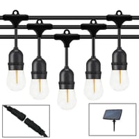 سلسلة مصابيح LED الشمسية بطول 10 أمتار مقاومة للما...