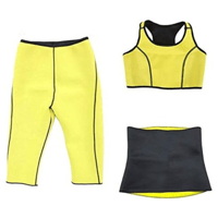 البدلة الساونا الریاضیة ٣ قطع .(بنطال،مشد،سترة)