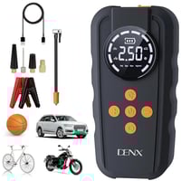 مضخة إطارات DENX DX2592 متعددة الوظائف مع بطارية ل...