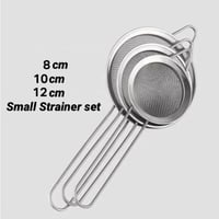 مجموعة مصافي مطبخ من الفولاذ المقاوم للصدأ، بثلاثة...