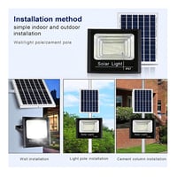 مصباح شمسي جداري DENX DX2346 بقوة 800 واط مقاوم لل...