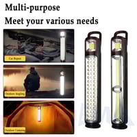 مصباح طوارئ Haverliang HEL‑6866T LED قوي طويل العم...