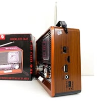 راديو KTF-1647 بتقنية البلوتوث قابل لإعادة الشحن ،...