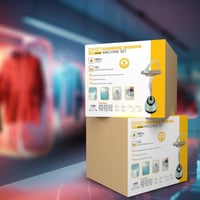 آلة كي الملابس المعلقة DENX DX3006، بخار قوي 1800...