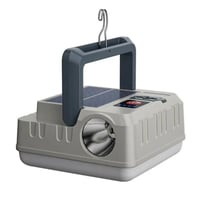 مصباح التخييم الشمسي ZJ-1558 - قابل لإعادة الشحن م...