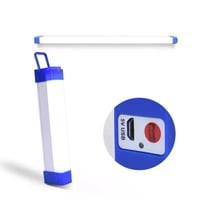 مصباح وكشاف LED T515 قابل للشحن مع إضاءة قوية ومقا...