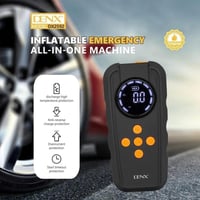 مضخة إطارات DENX DX2592 متعددة الوظائف مع بطارية ل...