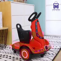 سكوتر كهربائي ذكي للأطفال مع ريموت اللون (أحمر) مع...