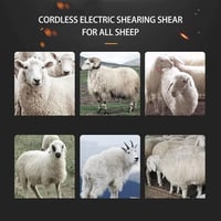 مقص حيوانات كهربائي DENX DX3325 لاسلكي بقوة عالية...