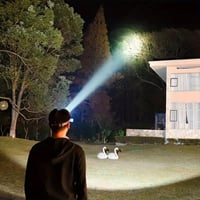 كشاف رأس LED قابل لإعادة الشحن بثلاث أوضاع و COB +...