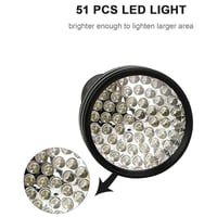 كشاف الأشعة فوق البنفسجية مع 100 مصباح LED للكشف ع...