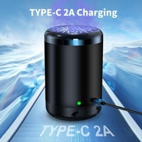 مبخرة إلكترونية محمولة بـ 16 لون إضاءة LED مع جهاز...