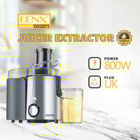 عصارة فواكه كهربائية DENX DX2071 بقوة 800 واط وسعة...