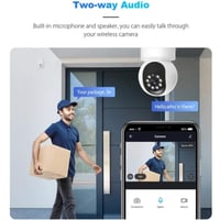 كاميرا مراقبة عالية الدقة 3.1 ميجابكسل مع رؤية ليل...