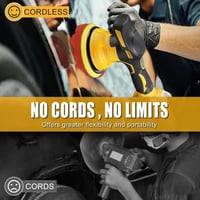 ماكينة التلميع والتشميع اللاسلكية DENX DX3306