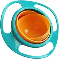 وعاء طعام سحري جيروسكوب يدور 360 درجة مانع للانسكا...