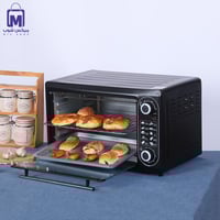 فرن كهربائي بسعة 48 لتر متعدد الوظائف بقدرة 2000 و...