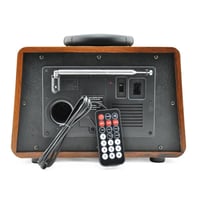 راديو DENX DX2442 متعدد الوظائف بصوت Hi-Fi وبلوتوث...