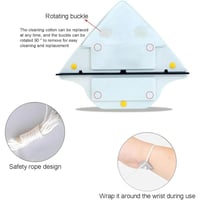 منظف زجاج مغناطيسي لتنظيف النوافذ والأبواب الزجاجي...