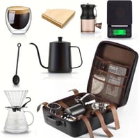 حقيبة أدوات القهوة V60 المكونة من 10 قطع