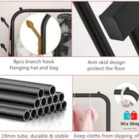 حامل ملابس حديد برف مع اذرع تعليق من Primo Plus