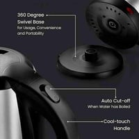 غلاية كهربائية بسعة 2.0 لتر لتحضير المشروبات الساخ...