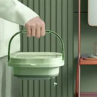 غسالة ملابس قابلة للطي متعددة الوظائف بسعة 11 لتر...