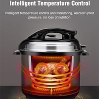 طنجرة الضغط الكهربائية بقوة 1050 واط وسعة 6 لتر (...