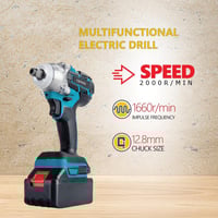 دريل كهربائي DENX DX2568 يعمل بسرعة 2000 دورة في ا...