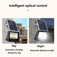 مصباح الطاقة الشمسية DENX DX2344 بقدرة 500 واط، مق...