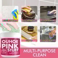 كريم تنظيف OUHOE PINK STUFF متعدد الاستخدامات لتنظ...