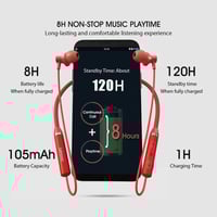 سماعة الأذن اللاسلكية lenovo HE 05 مزودة بطوق حول...