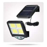 مصباح جداري شمسي BK-128-4COB مع مستشعر حركة 4COB و...