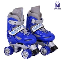 حذاء تزلج 4 عجلات للأطفال قابل للتعديل مع حماية مق...