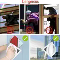 منظف زجاج مغناطيسي لتنظيف النوافذ والأبواب الزجاجي...