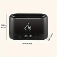 فواحة و مرطب هواء بتأثير ضوء اللهب بسعة 200 مللي و...