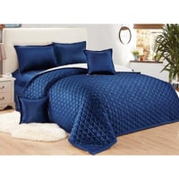 طقم لحاف مضغوط مايكروفايبر مكون من 4 قطع من Moon (...