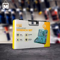 طقم مفاتيح الصيانة DENX DX3318 (121 قطعة) مع حقيبة...