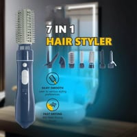 مجفف الشعر 7 ×1 بقوة 800 واط وسرعات متنوعة لتجفيف...