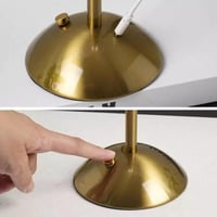 مصباح مكتب LED عصري مع تحكم باللمس وبطارية قابلة ل...