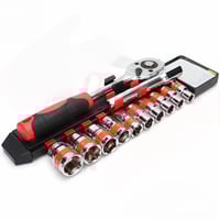 مجموعة مفاتيح السوكت DENX DX3317 – 12 قطعة متعددة...