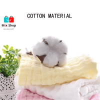 مجموعة مناشف قطنية مكونة من 5 مناشف للأطفال وحديثي...