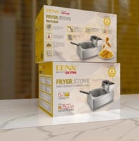 مقلاه زيت بسعة 6 لتر DX1796 من دينكس