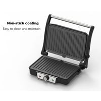 الشواية الكهربائية DENX DX2094 بسطح تفلون غير لاصق...